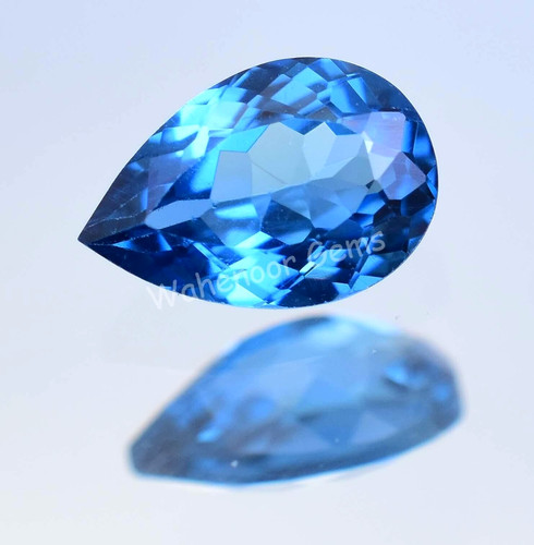 Naturel bleu zircon ct - zircon, 2.10
