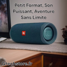JBL Flip 5 enceinte Bluetooth portable PartyBoost stéréo son puissant extérieur