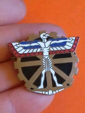 ancien insigne militaire unité montage avions Curtiss Châteauroux, G.MORET PARIS