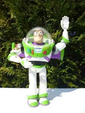 6⚜️Statue Buzz L'eclair Disney Pixar Mattel 29 Cm Fixe Non Articulé Ne Parle Pas