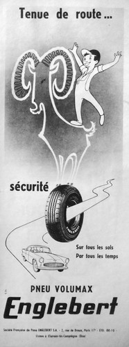 Publicité englebert pneu - englebert,