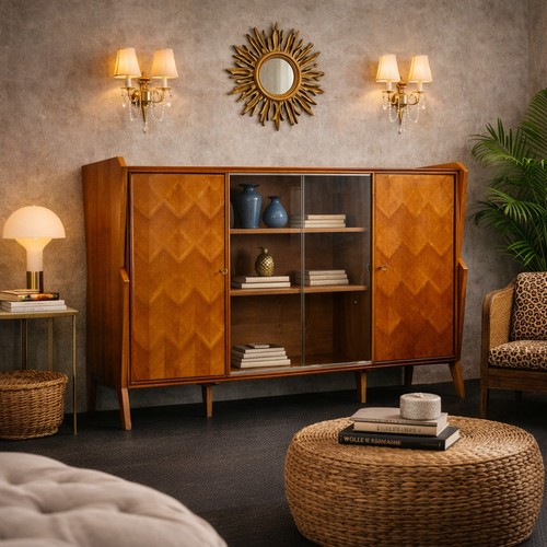 Meuble salon vintage design - de,