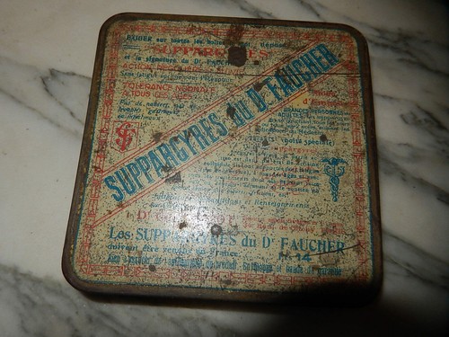 Ancienne boite tole publicite - ancienne,