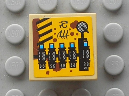 Lego tan tile modified 2x2 - tan,