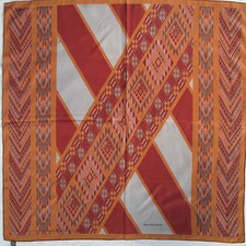 -Superbe Foulard  BALENCIAGA  100% soie  TBEG  vintage scarf  collector 