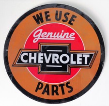 Plaque publicitaire en métal