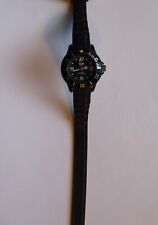 Montre Ice-watch femme long bracelet plastique noir