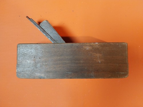 Rabot bois outil ancien - en,
