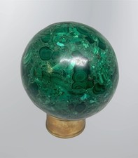Sphere de Malachite polie de