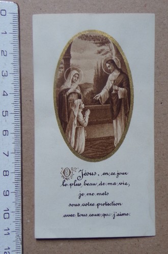 Image pieuse jésus - §, en