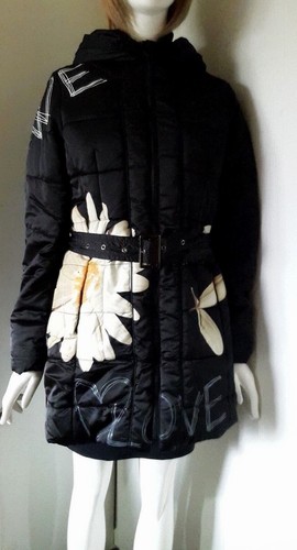 Desigual doudoune noire avec - desigual,