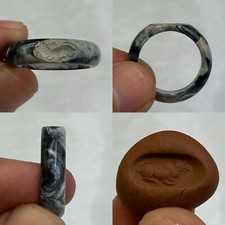 Magnifique bague en agate à