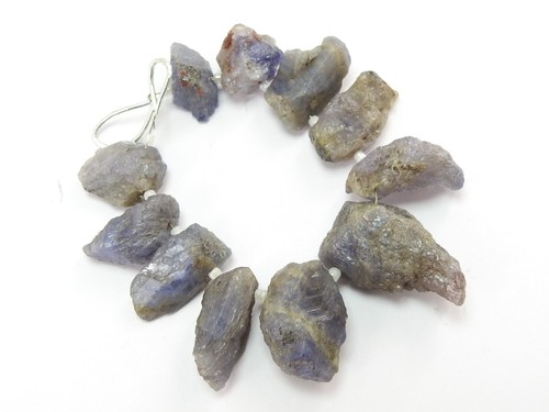 Briolette brute tanzanite - brute, en
