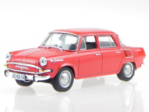 Skoda 1000 rouge - 1000, véhicule