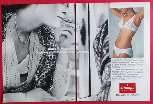 Publicité presse lingerie - publicité, presse: