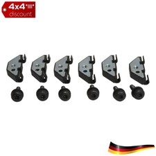 Kit de retenue de hard-top Noir Jeep Wrangler JK 2007+