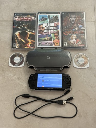 Sony psp 2001 black - black, console