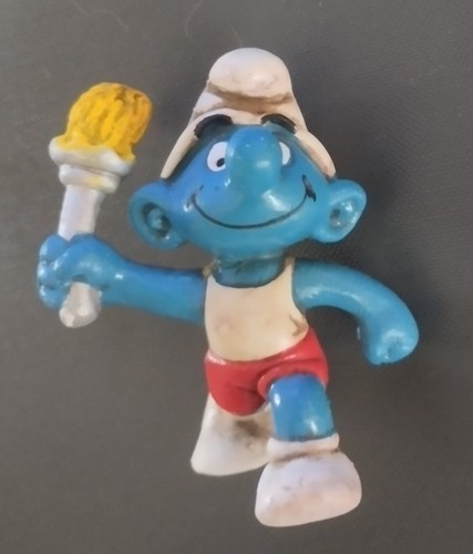 Figurine schtroumpf porteur - schtroumpf,