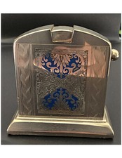 KASHIE ANCIEN BRIQUET DE TABLE A ESSENCE MADE WEST GERMANY - FONCTIONNE -