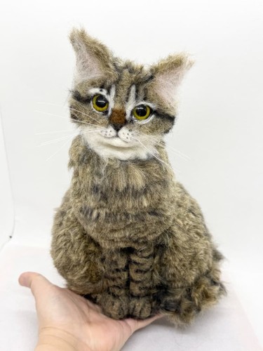 Poupée art figurine chat en - figurine,