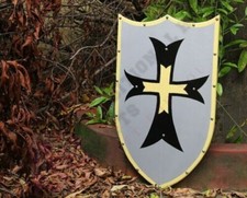 Bouclier En Bois Médiéval