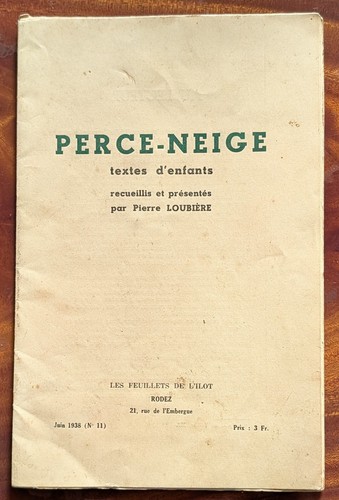 Livre perce neige - livre, perce-neige