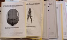 C1 CURIOSA Le CATALOGUE DES SENSUALITES RAFFINEES Lot # 2 a 23 ZAZA 1998 a 2003