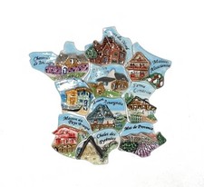 Série complète de 10 fèves Maisons de nos régions 2020