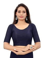 Blouse Col Rond Lycra