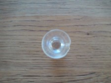 Ancien encrier verre pour pupitre d'école  T.Y Paris