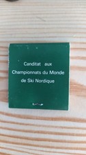 allumettes AUTRAN Championnats du monde sky nordique, très bon état