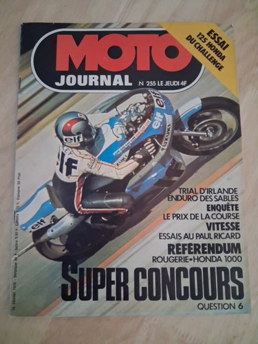 Moto journal 1976 255 - 1976, honda