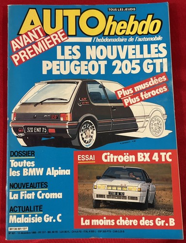 Auto hebdo autohebdo 501 - hebdo,