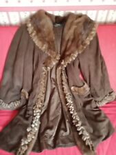 Manteau Daim Et Fourrure Sam Rone Vintage