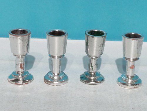 Playmobil verres chromés - playmobil, x4