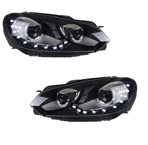 Feux phare avant led look - avant,