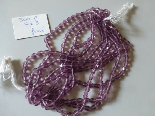 Sur fil 300 perles cristal - sur,