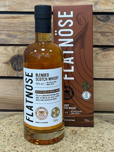 Whisky flatnöse - whisky, 43%