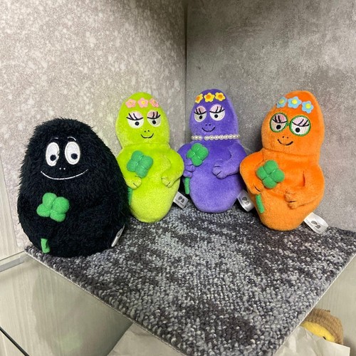 Barbapapa 4pc family plush set - barbapapa,