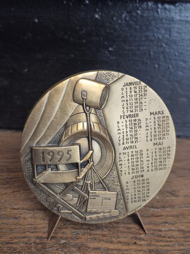 Médaille ancienne bronze - médaille,