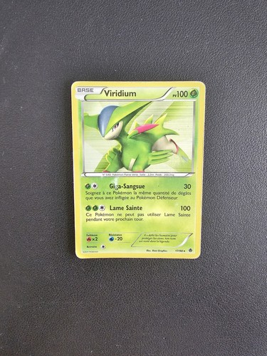 Carte pokemon viridium - carte, 17/98