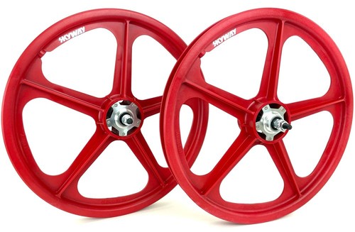 Skyway bmx tuff - wheels, red