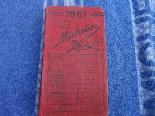 Guide 1951 michelin - guide,