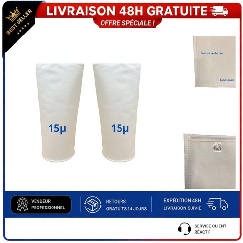 Poche filtrante compatible