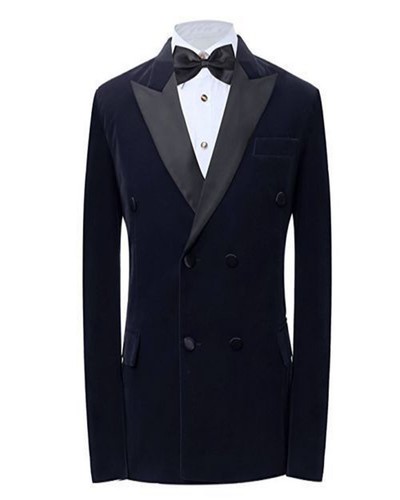 Hommes noir velours - velours, veste