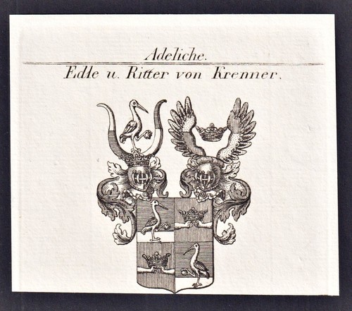 Noble chevalier krenner - noble, blason
