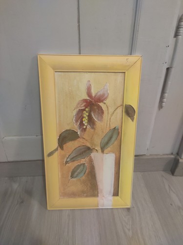 Ancien tableau huile sur - tableau,