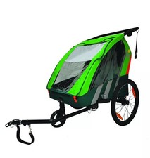Remorque Vélo / Poussette Pour Enfants Trailblazer 20 Vert 307850090 BELLELLI