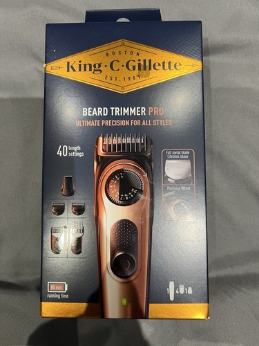 King gillette beard trimmer - c.,