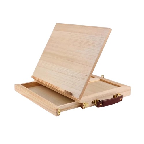 Boîte chevalet table en - boîte,